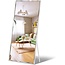 Full Length Mirror 65"x23.6" Standing or Wall Hanging, Vertical White Frame HD Rectangle Full Body Tall Big Floor Stand up or Wall Mounted Mirror