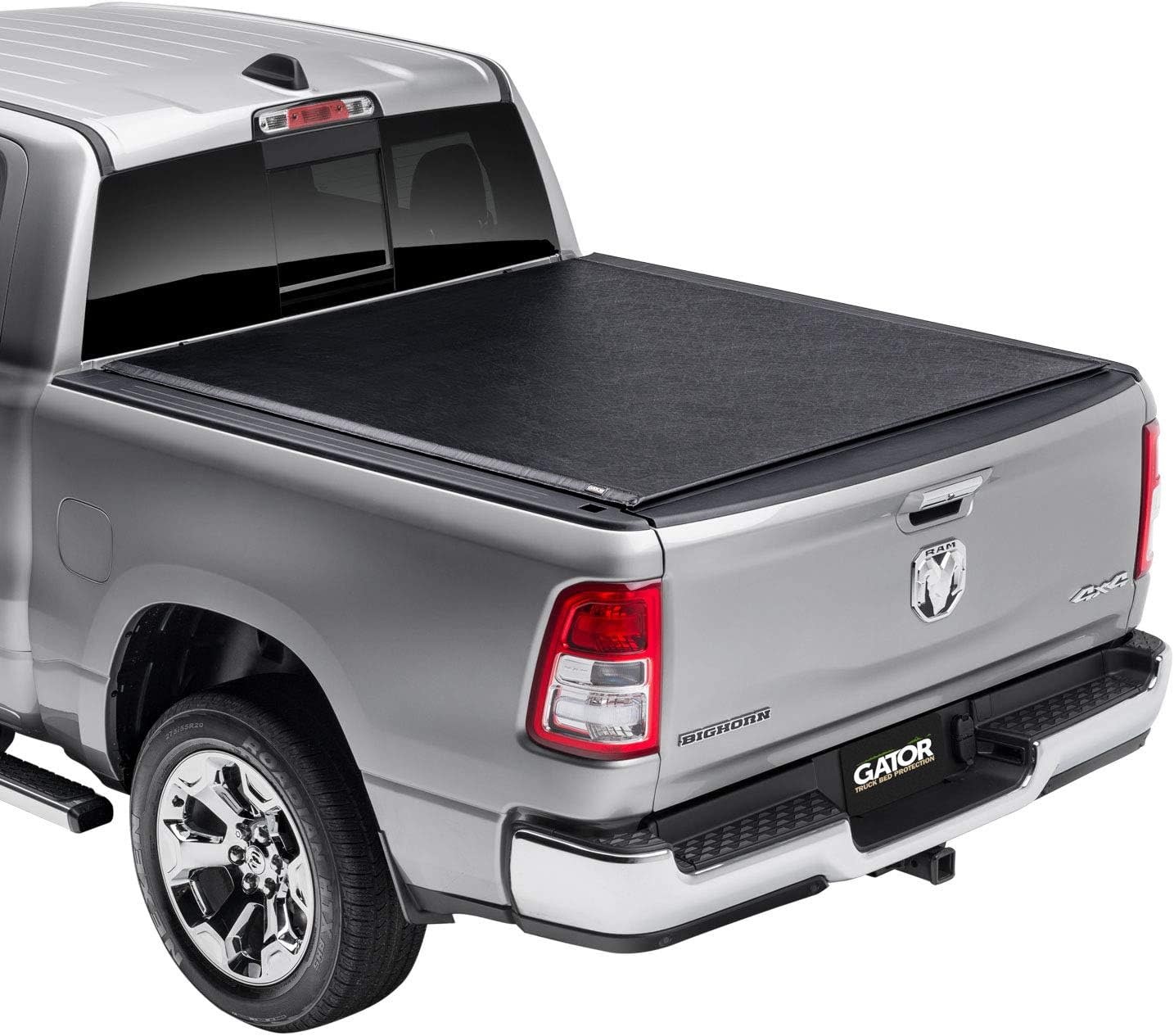 Gator ETX Soft Roll Up Truck Bed Tonneau Cover | 53205 | Fits 2009 - 2018,  2019 - 2020 Classic Dodge Ram 1500, 2010-20 2500/3500 6' 4