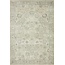Loloi Skye Collection, SKY-14, Natural / Sage, 7'-6" x 9'-6", .13" Thick, Area Rug, Soft, Durable, Vintage Inspired, Distressed, Low Pile, Non-Shedding, Easy Clean, Printed, Living Room Rug