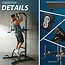 Orinar Power Tower Dip Station Pull Up Bar Multi-function Adjustable Strength Training Workout Equipment Suitable for Home Fitness Exercise