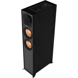 klipsch Reference Next R-605FA Dolby Atmos High-Performance, Horn-Loaded Floorstanding Speaker for Best-in-Class Immersive Home Theater in Black