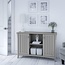 Bush Furniture Salinas Hutch, Desk Attachment with Shelf Storage for Home Office, 60W, Cape Cod Gray