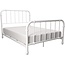 DHP Jenny Lind Metal Full Bed Frame in White