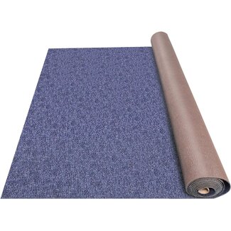 Happybuy Deep Blue Carpet 6 ft x 13.1 ft Marine Carpeting Marine Grade Carpet for Boats with Waterproof Back for Outdoor Patio Porch Deck Garage Outdoor Area Rug Runner Non-Slide Porch Rug