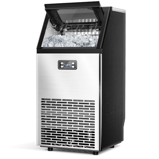 Joy Pebble V2.0 Commercial Ice Maker,100 lbs,2-Way Add Water,Large