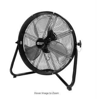 20 in. 3-Speed High Velocity Shroud Floor Fan