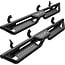 OEDRO Running Boards Compatible with 2022-2024 Toyota Tundra Double Cab, Bolt-on Side Steps Steel Nerf Bar, Two Stairs Design