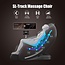 Real Relax Massage Chair, Full Body Zero Gravity SL-Track Shiatsu Massage Recliner Chair with Heat Body Scan Bluetooth Foot Roller, Favor-06 Black