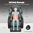 Real Relax Massage Chair, Full Body Zero Gravity SL-Track Shiatsu Massage Recliner Chair with Heat Body Scan Bluetooth Foot Roller, Favor-06 Black
