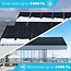 SUNGOLDPOWER 2pcs 370W Solar Panels Monocrystalline, Grade A Solar Cell, Waterproof IP68, High Efficiency Solar Panel On/Off Grid Supplies for Charging Station, Household, Marine, RV, Tiny House,Black