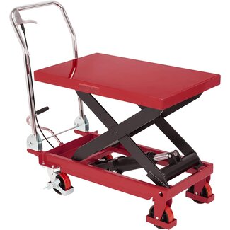 AFF 3904 Table Cart (1/2 Ton Heavy Duty Hydraulic, 1100 lbs Capacity)