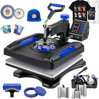 8 in 1 Combo Sublimation Heat Press Machine
