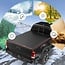 YITAMOTOR Soft Tri-fold Truck Bed Tonneau Cover Compatible with 2019-2024 Chevy Silverado/GMC Sierra 1500 New Body Style 6.6ft Bed, Reflective Strip Style