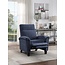Lexicon Embrook Push Back Reclining Chair, Blue