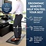 Sky Solutions Oasis Anti Fatigue Mat - Cushioned 3/4 Inch Comfort Floor Mats for Kitchen, Office & Garage - Padded Pad for Office - Non Slip Foam Cushion for Standing Desk (24" x 70", Brown)