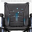 Folding Reclining Wheelchair 20" Rear Wheels and Elevating Legrests and 18" Seat Width 220 lbs