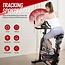 MGDYSS Exercise Bike-Stationary Bikes Indoor Cycling Bike, Workout Bike Belt Drive Black Red Indoor Exercise Bike with LCD Monitor & Comfortable Seat Cushion