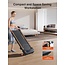 HomeTro 2.5HP Walking Pad with Incline, Compact Treadmill for Home/Office, Portable Under Desk Treadmills 300lbs for Jogging/Running, with LED Display/APP&Remote Control/Handy Lube Hole, Assembly Free