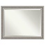 Parlor Silver 45.5 in. x 35.5 in. Bathroom Vanity Mirror