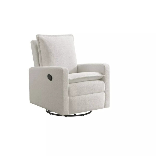 Oxford Baby Uptown Reclining Glider Boucle White