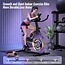 MGDYSS Exercise Bike-Stationary Bikes Indoor Cycling Bike, Workout Bike Belt Drive Black Orange Indoor Exercise Bike with LCD Monitor & Comfortable Seat Cushion