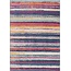 RUG BRANCH Savannah Contemporary Boho Blue Rust Indoor Area Rug for Living Room, Bedroom, Dining Room, and Kitchen - 8' x 10' (7'9" X 10'9")