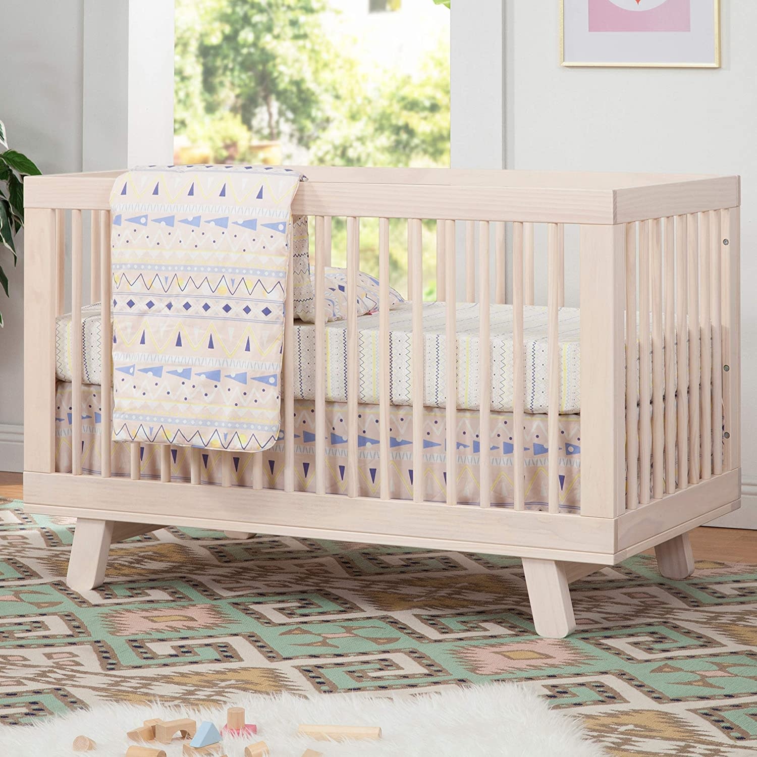 Babyletto Hudson 3in1 Convertible Crib with Toddler Bed Conversion