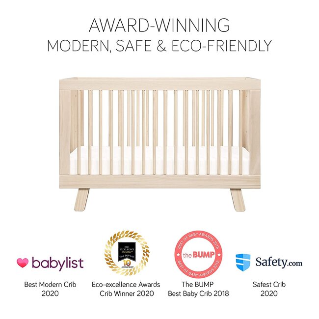 Babyletto Hudson 3in1 Convertible Crib with Toddler Bed Conversion