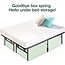 ZINUS SmartBase Tool-Free Assembly Mattress Foundation / 14 Inch Metal Platform Bed Frame / No Box Spring Needed / Sturdy Steel Frame / Underbed Storage, Cal King