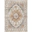 befbee Washable Rug 8x10 Area Rugs for Living Room - Stain Resistant Non-Slip Backing Rugs for Bedroom,Ultra-Thin Vintage Large Area Rug (Turmeric/Grey,8'x10')