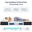 sofree bedding Queen Size Mattress, 10 Inch Memory Foam Hybrid Mattress Queen, Pocket Spring Mattress in a Box for Motion Isolation, Strong Edge Support, Pressure Relief, Plush Feel, CertiPUR-US