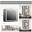 TokeShimi 36x32 Mirror Medicine Cabinet with Light and Electrical Outlet, Frontlit Anti-Fog 3 Colors Temperature Dimmable Surface or Recessed Mount for Bathroom Vanity and Modern Decor