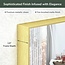 TokeShimi 55x36 Inch Gold Mirror for Wall, Large Bathroom Vanity Mirror with Non-Rusting Aluminum Alloy Frame, Modern Square Corner, French Cleat Installation (Horizontal/Vertical)
