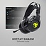 ROCCAT Elo 7.1 Air PC Wireless Gaming Headset, Surround Sound Headphones with Detachable Noise Cancelling Microphone, 50mm Drivers, 24 Hr Battery Life, RGB Lighting, Black