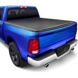 Tyger Auto T3 Soft Tri-fold Truck Bed Tonneau Cover Compatible with 2002-2018 Dodge Ram 1500; 2003-2024 2500 3500; 2019-2023 Classic | 6'4" (76") Bed | TG-BC3D1011