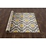 Moroccan Trellis Contemporary Gray/Yellow 7'10" x 10'2" Indoor Area Rug