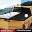 YITAMOTOR Soft Tri-fold Truck Bed Tonneau Cover Compatible with 2019-2023 Chevy Silverado/GMC Sierra 1500 New Body Style, Fleetside 6.6 ft Bed