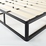 ZINUS Metal Box Spring with Wood Slats /9 Inch Mattress Foundation / Sturdy Steel Structure / Easy Assembly, Queen, Off White