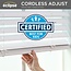Eclipse 2" Premium Vinyl Blinds for Light Filtering & Privacy, Durable Room Darkening Blinds for Home or Office, Tested and Certified Child Safe Cordless Vinyl Blinds - White, 64 W x 64 L