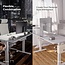 SOHOMACH Electric Standing Desk - Adjustable Height with Memory Preset, 48 x 24 Inches Ergonomic Design Home Office Standing Desk