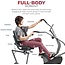 Sunny Health & Fitness Compact Performance Recumbent Bike with Dual Motion Arm Exercisers, Quick Adjust Seat & Exclusive SunnyFit® App Enhanced Bluetooth Connectivity - SF-RB420032