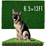 Sunturf Fake Grass for Dog to Pee on Artificial Grass for Dogs Grass Turf Mats for Puppy Pee Training Dog Pee Pads Extra Large for Dogs 6.5x13FT Dog Supplies Reusable
