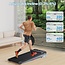 COZYINN Incline Walking Pad Treadmill: 2.5HP Under Desk Walking Pad for Home Office with 300lbs Capacity - Quiet Portable Treadmills with LED Screen Remote Control ZWIFT KINOMAP WELLFIT APP Control