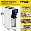 VEVOR Commercial Ice Cream Maker, 10-20L/H Yield, 1000W Countertop Soft Serve Machine with 4.5L Hopper 1.6L Cylinder Touch Screen Puffing Shortage Alarm, Frozen Yogurt Maker for Café Snack Bar, White