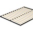 Zinus Deepak Easy Assembly Wood Slat 1.6 Inch Bunkie Board / Bed Slat Replacement, Twin, Black & Cream