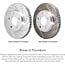 R1 Concepts Front Rear Brakes and Rotors Kit |Front Rear Brake Pads| Brake Rotors and Pads| Euro Ceramic Brake Pads and Rotors|fits 2018-2022 BMW 520i, X3, X4