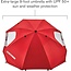 Sport-Brella Premiere XL UPF 50+ Umbrella Shelter for Sun and Rain Protection (9-Foot, Red), Model:BRE01-XL-025-02