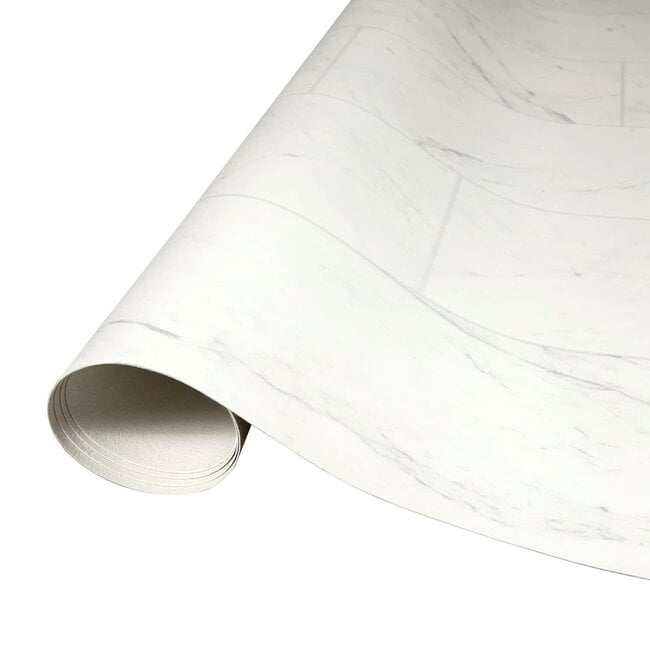 Mohawk Elite Calla Lily Marble 8'6" W x 15' L Cut Sheet Vinyl Flooring Roll