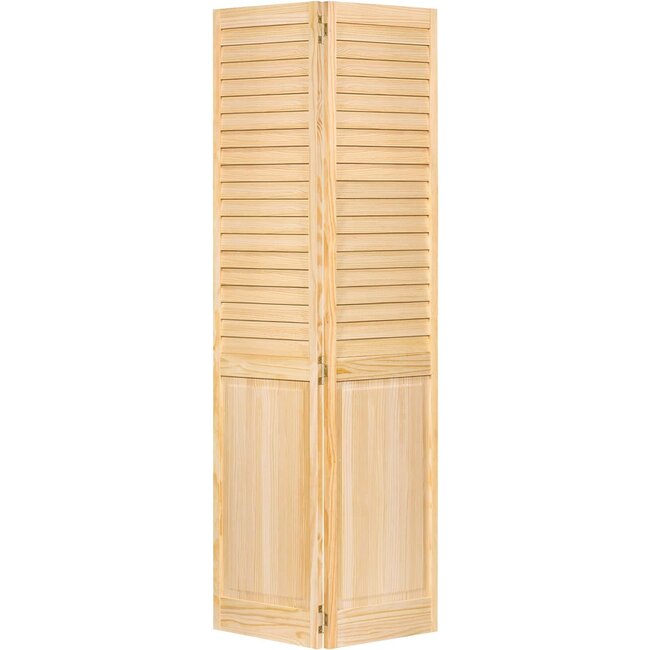 Closet Door, Bi-fold, Louver Panel Plantation (24x80)