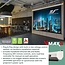 Elite Screens VMAX 3, 150-INCH 16:9, Electric Projector Screen Home Theater Gaming, VMAX150XWH3